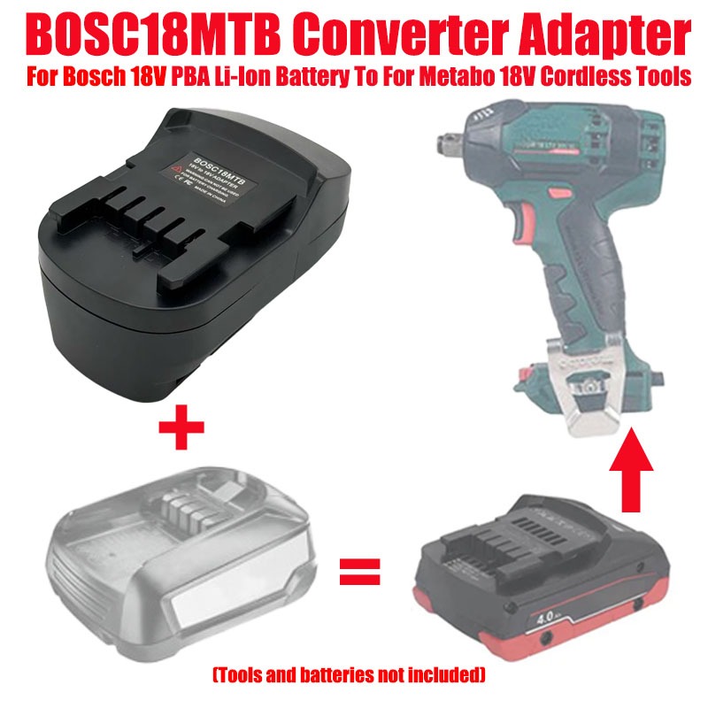 Power Tools Battery Adapter - HAKSINKY BOSC18MTB 보쉬 18V PBA 리튬