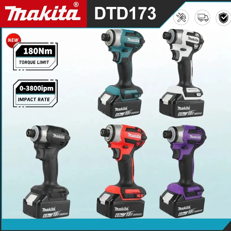 Power Tools Wood - 마키타 DTD173 18V LXT 무선 브러시리스