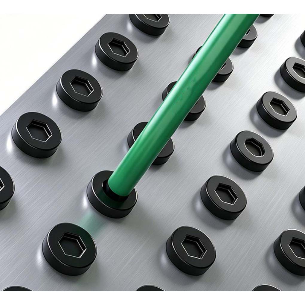 Power Tools Green - 녹색 자석 스틸 스크루드라이버 비트 H2-H10