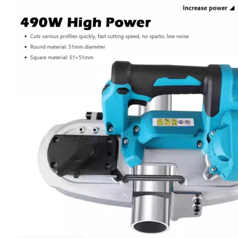Power Tools Wood - 490W 휴대용 브러시리스 밴드쏘 무선 전동톱
