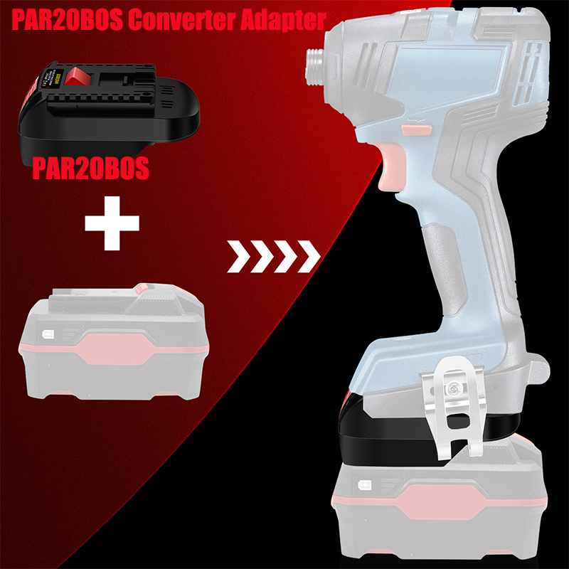 Power Tools Battery Adapter - 파크사이드 20V 리튬이온 배터리를 보쉬 BAT