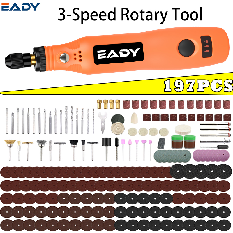 Power Tools Hardware - USB 무선 로터리 공구 키트 –