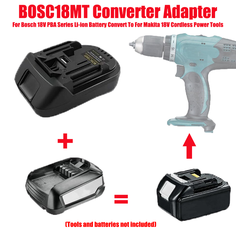 Power Tools Battery Adapter - BOSC18MT 배터리 어댑터 컨버터 보쉬 18V
