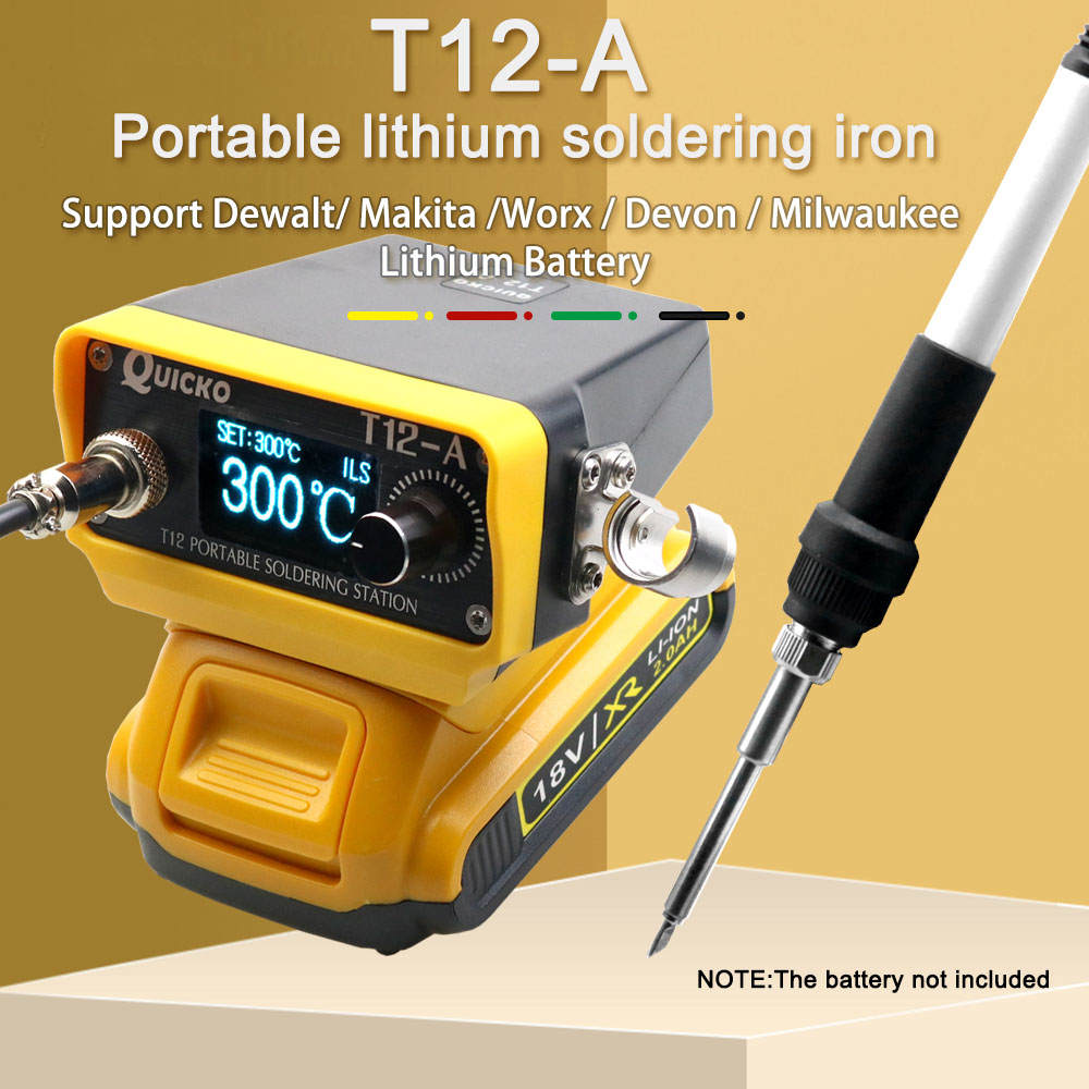 Milwaukee Drill M12 Fuel - 리튬 이온 배터리 무선 납땜 스테이션,