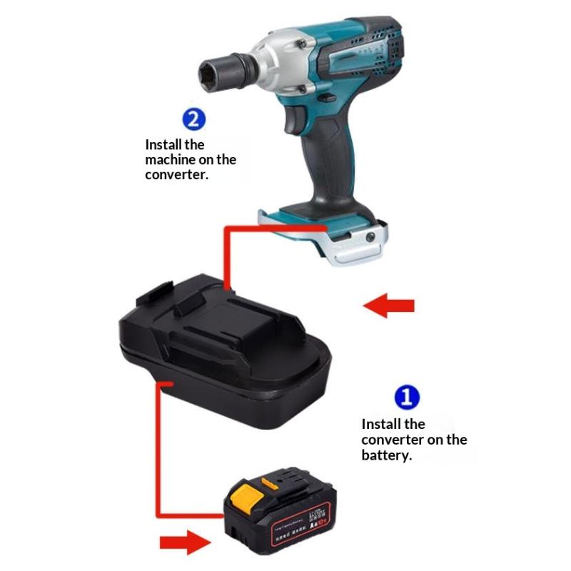 Power Tools Battery Adapter - 1Pcs 전동 공구 어댑터 변환기 리튬