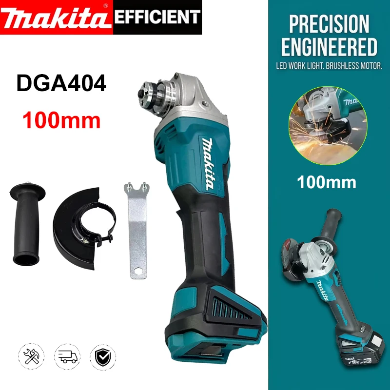 Power Tools Wood - 마키타 DGA404 18V 브러시리스 전기 앵글