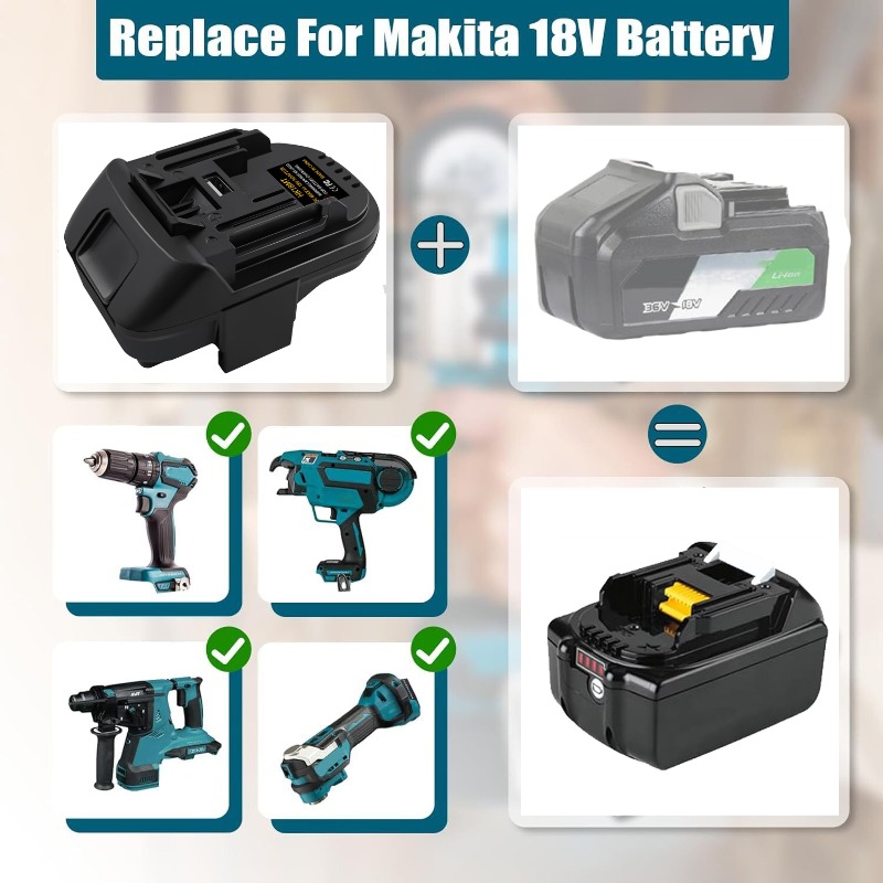 히타치 18V/36V HIKOKI 배터리용 ALASIC - Power Tools Battery Adapter 리뷰 및 가격