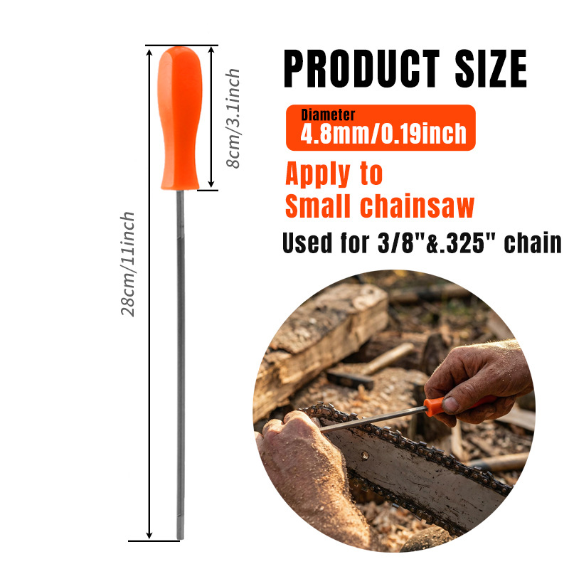 육각형 전기톱 파일 4.0mm 4.8mm 5.5mm 오 - Power Tools Orange 리뷰 및 가격