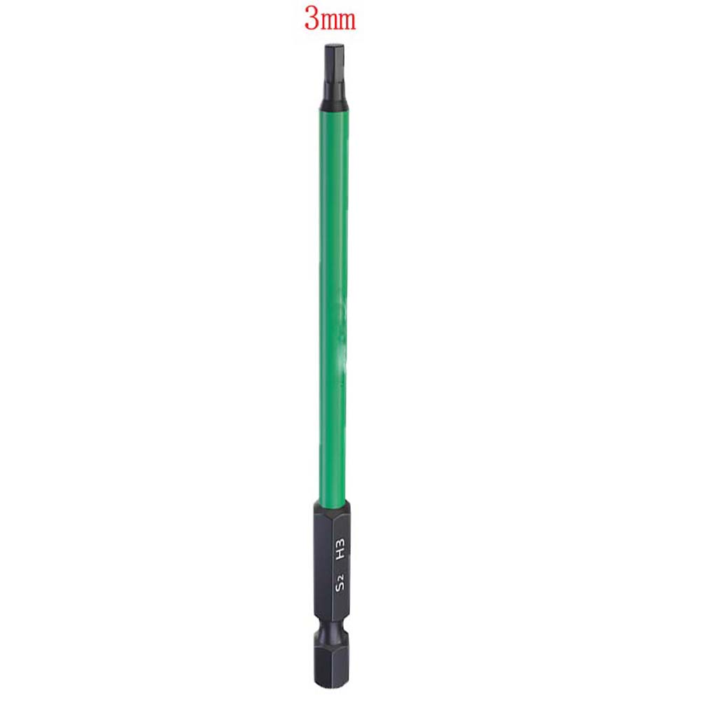 녹색 자석 스틸 스크루드라이버 비트 H2-H10 100 - Power Tools Green 리뷰 및 가격