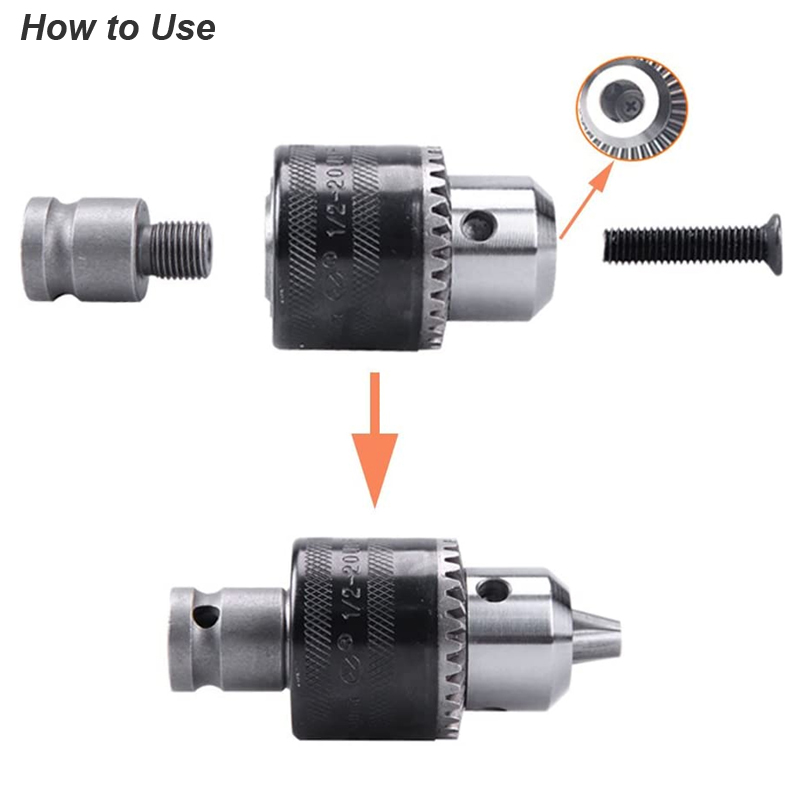임팩트 렌치 파워 드라이버용 드릴 척 컨버터 어댑터,  - Power Tools Plus 리뷰 및 가격