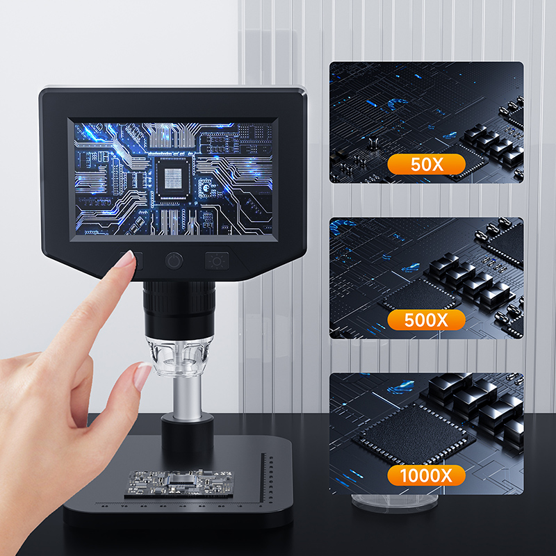 1000배율 줌 4.3인치 LCD 현미경 1080P H - Power Tools Zoom 리뷰 및 가격