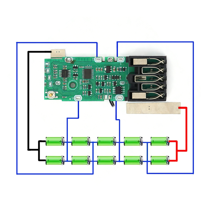 M18 교체용 18V 18650 BMS 녹색 PCB 전 - Power Tools Green 리뷰 및 가격