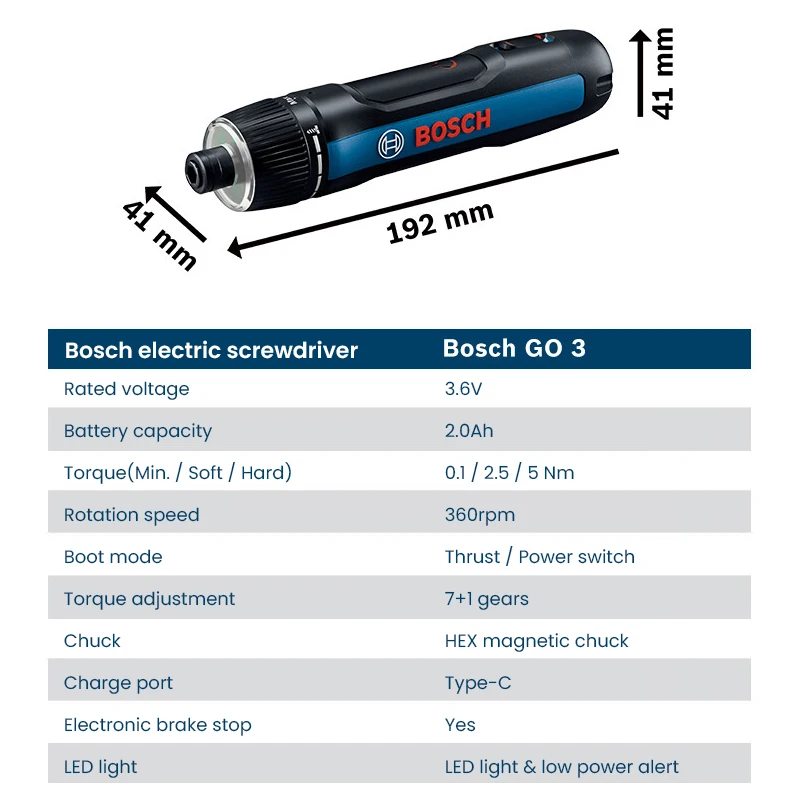BOSCH Go 3 전기 스크루드라이버 Bosch GO - Power Tools And Hand Tools 리뷰 및 가격