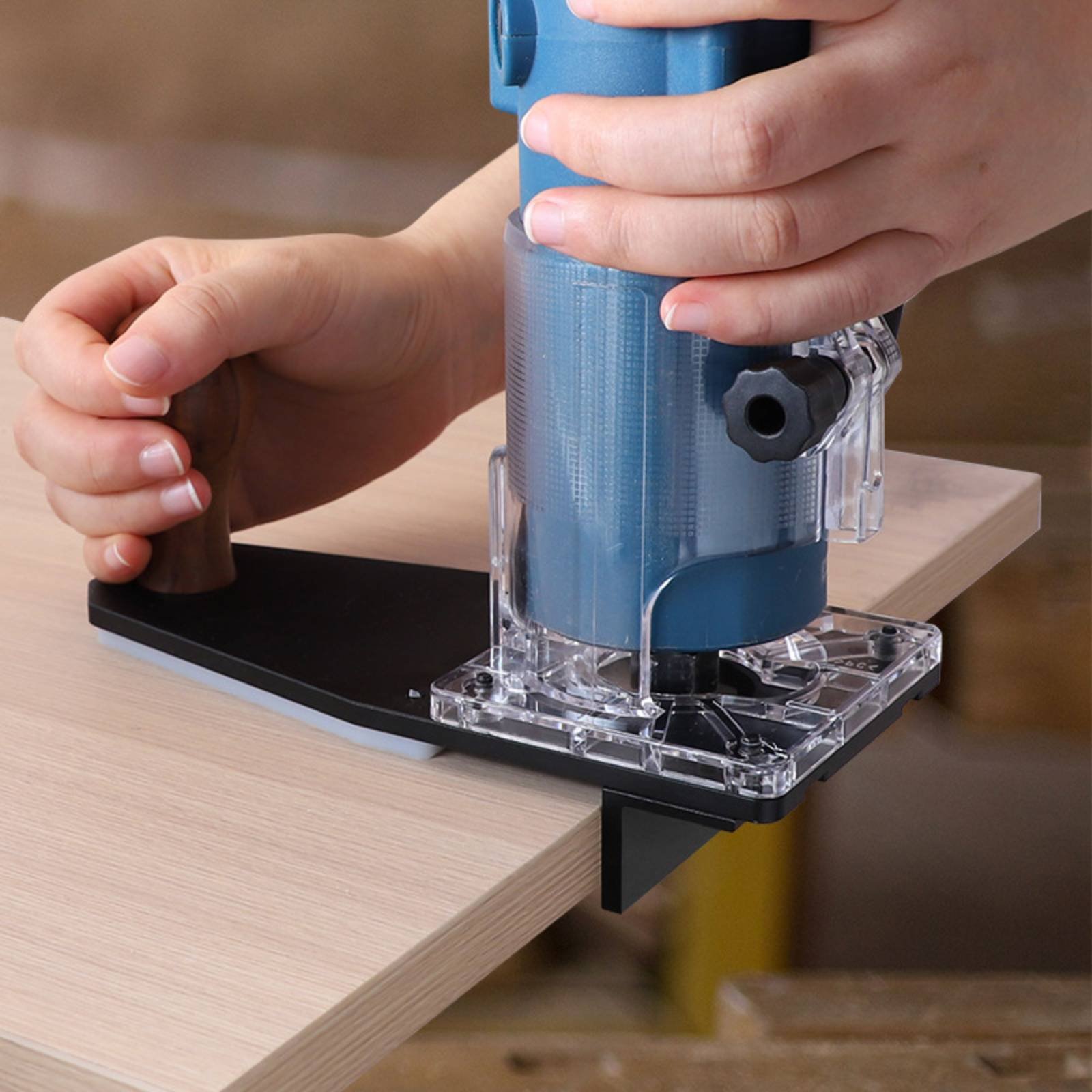 보더 트리밍 베이스 안정적인 컨트롤 라운드오버 라우터  - Power Tools Router 리뷰 및 가격