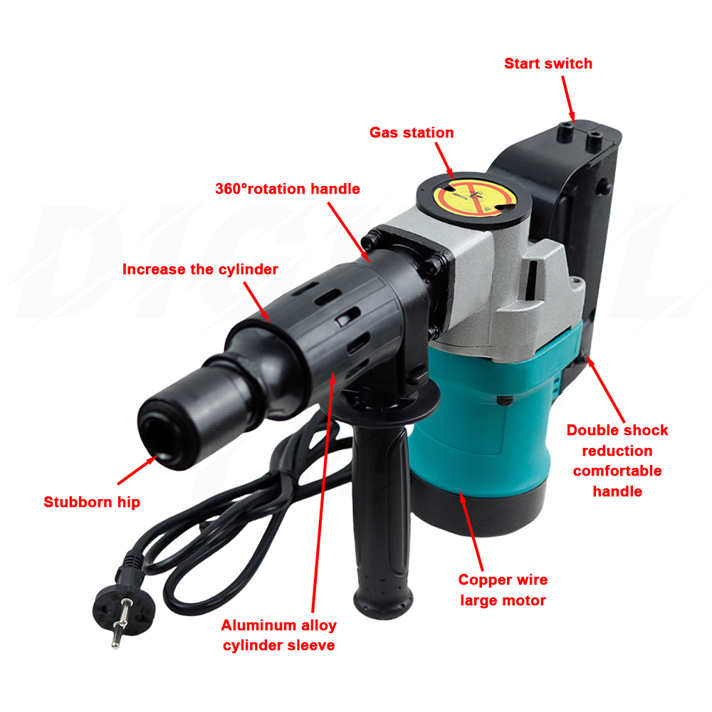 1200W 헤비듀티 전기 해머 임팩트 드릴 고출력 콘크 - Power Tools Construction 리뷰 및 가격