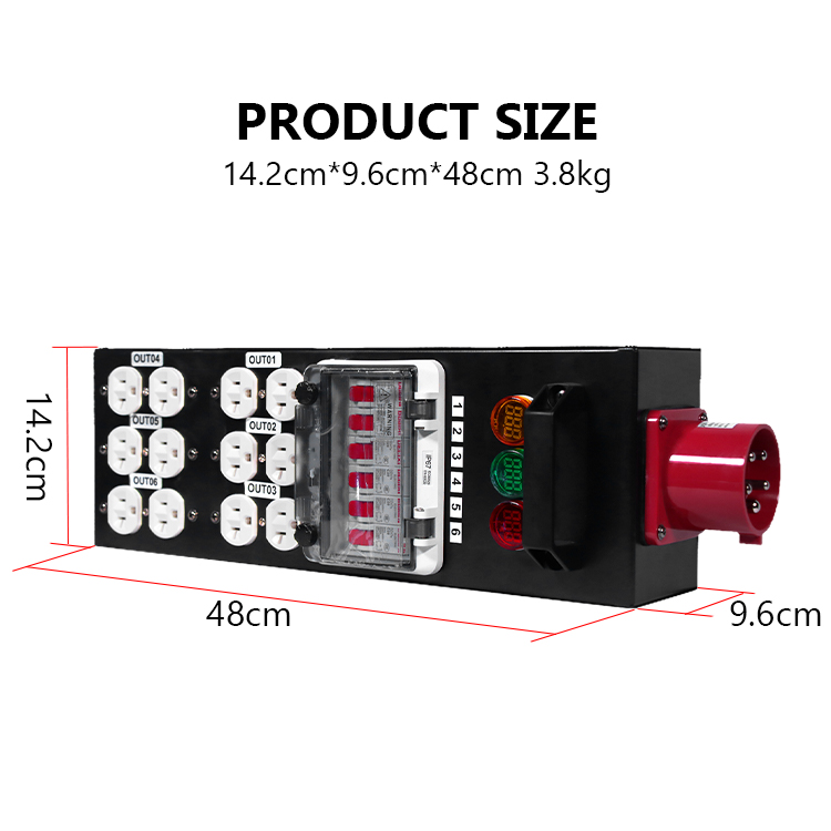 삼상 오선 무대 조명 전원 분배함 직사각형 전원 분배기 - Power Tools Distributor 리뷰 및 가격