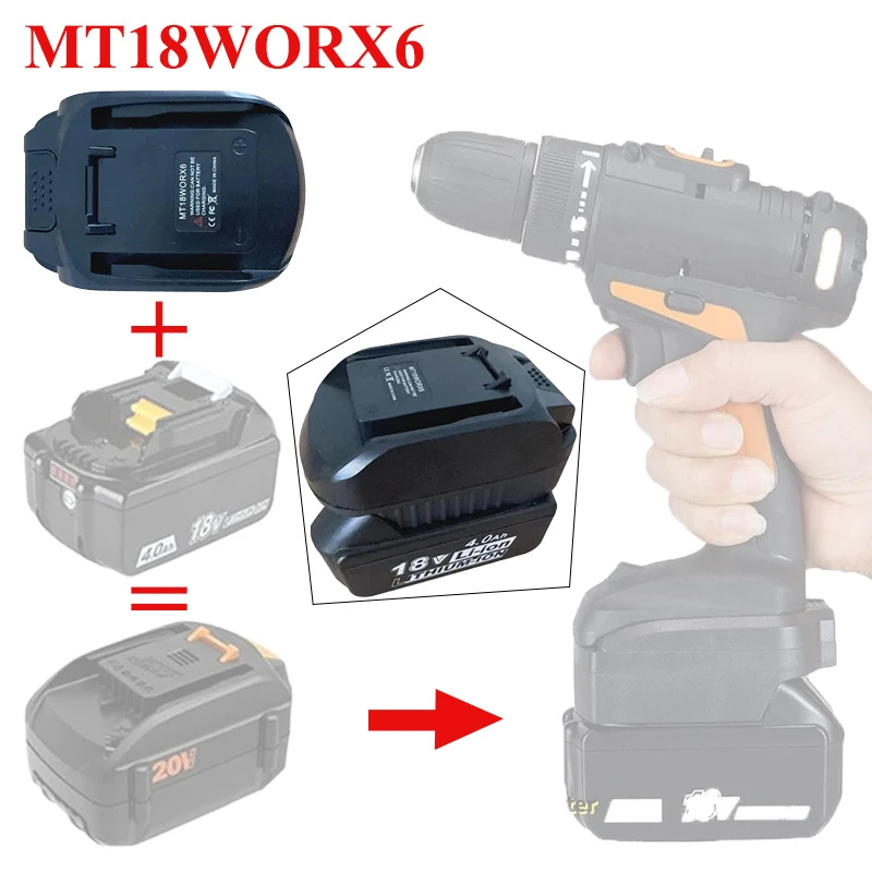 마키타 18V BL 시리즈 배터리용 배터리 변환 어댑터 - Power Tools Battery Adapter 리뷰 및 가격