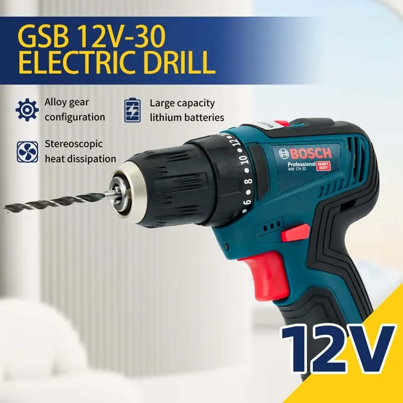 보쉬-GSB 12V-30 전문가용 전기 드릴, 무선 드 - Power Tools Hardware 리뷰 및 가격