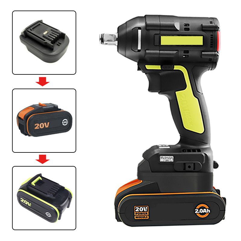리튬 이온 배터리 어댑터 컨버터, Worx 4 핀 오렌 - Power Tools Orange 리뷰 및 가격