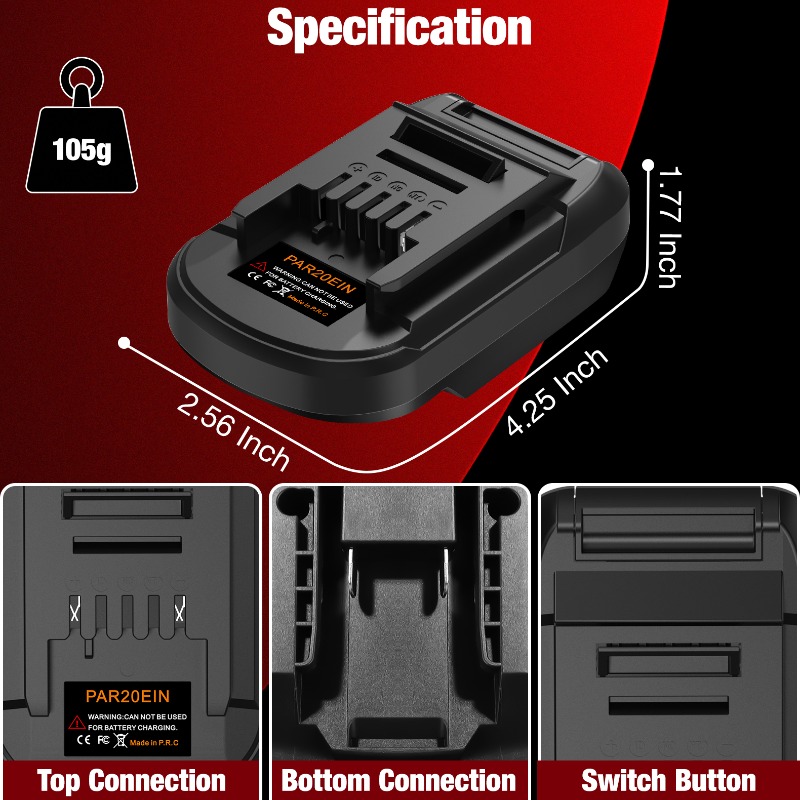 HAKSINKY PAR20EIN 파크사이드 20V 리튬 - Power Tools Battery Adapter 리뷰 및 가격