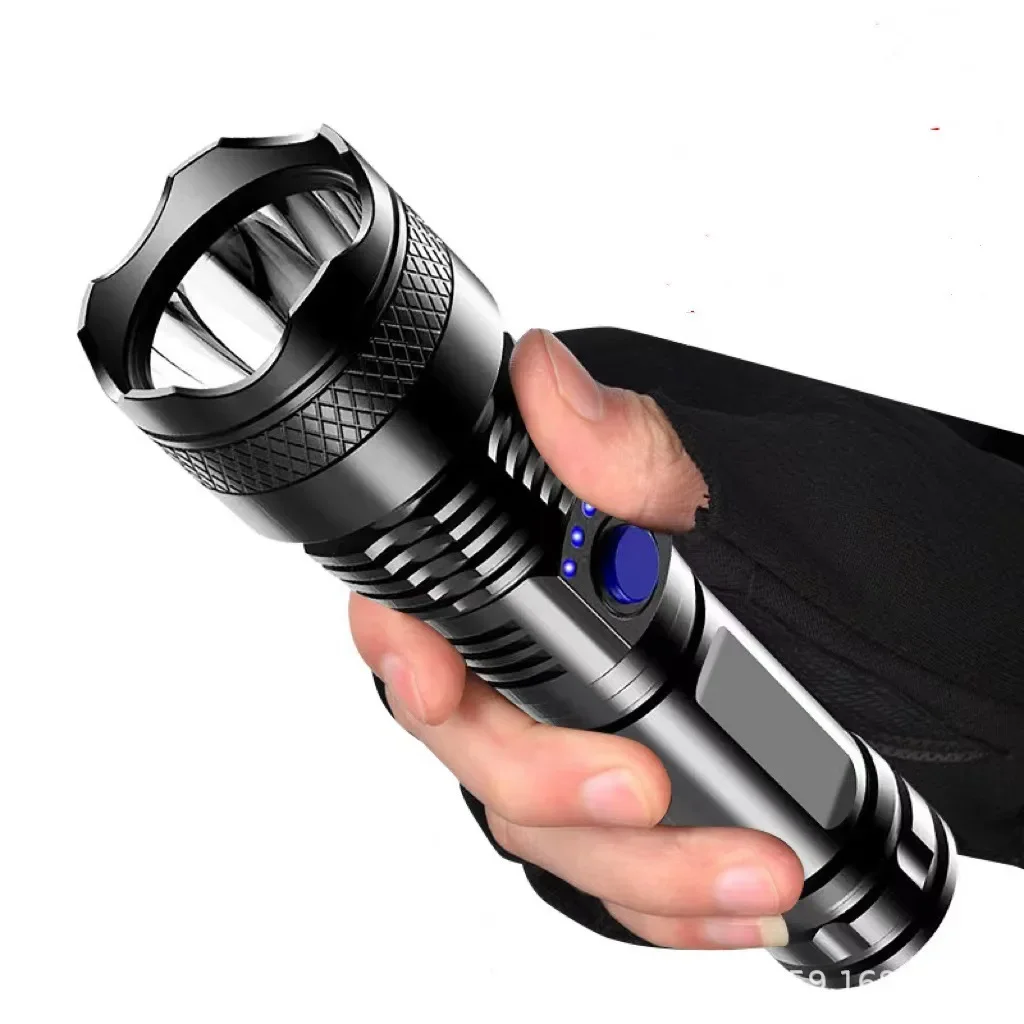 피크닉 도구 고출력 LED 손전등 전술 토치 디스플레이 - Power Tools Zoom 리뷰 및 가격