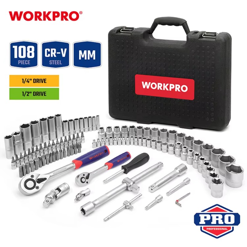 108피스 전문 정비사용 자동차 수리 공구 세트 CRV - Power Tools And Hand Tools 리뷰 및 가격