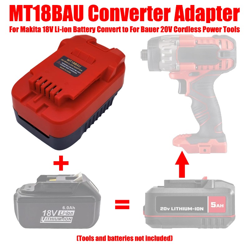 마키타/디월트/밀워키/보쉬 18-20V 배터리용 알라시 - Power Tools Battery Adapter 리뷰 및 가격