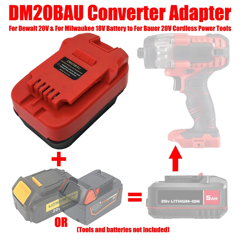 마키타/디월트/밀워키/보쉬 18-20V 배터리용 알라시 - Power Tools Battery Adapter 리뷰 및 가격