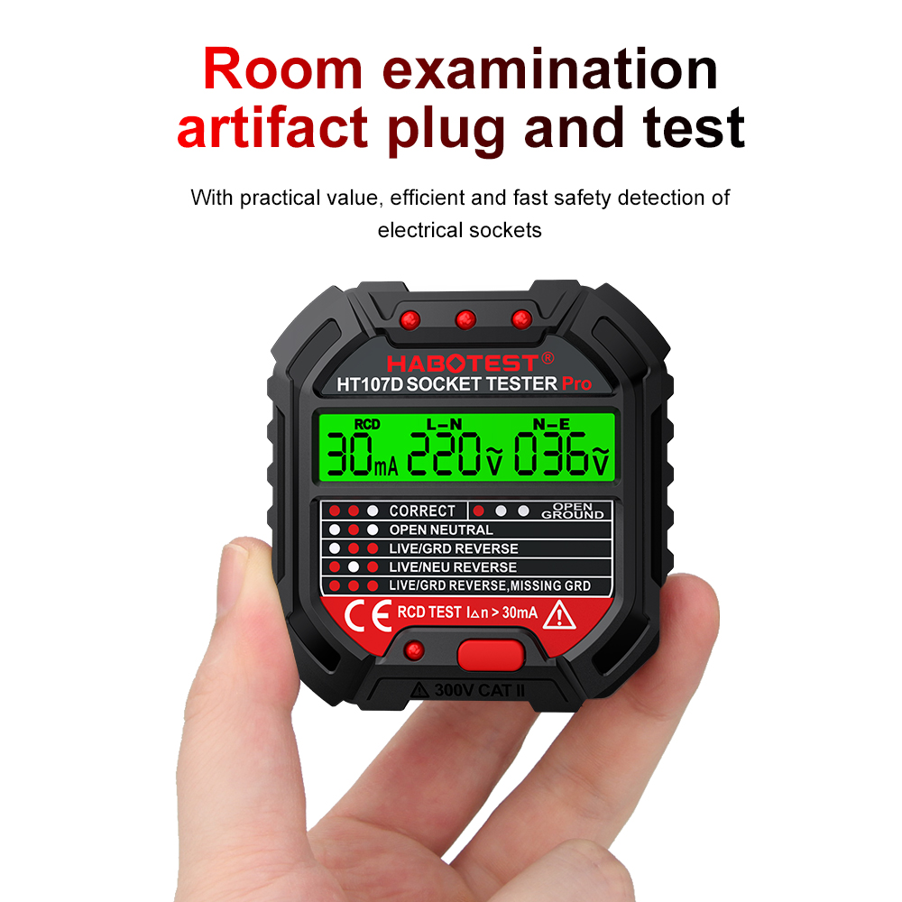 HABOTEST 소켓 테스터 전압 테스트 EU/UK/U - Power Tools Uk Review 리뷰 및 가격