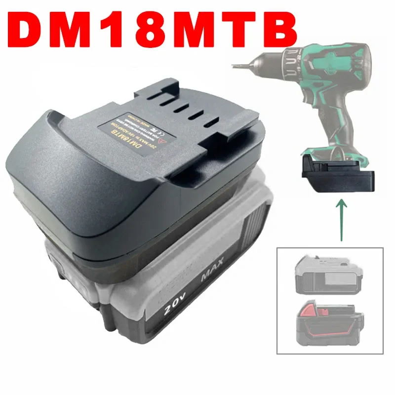 디월트 밀워키용 DM18MTB 배터리 어댑터 컨버터,  - Power Tools Battery Adapter 리뷰 및 가격