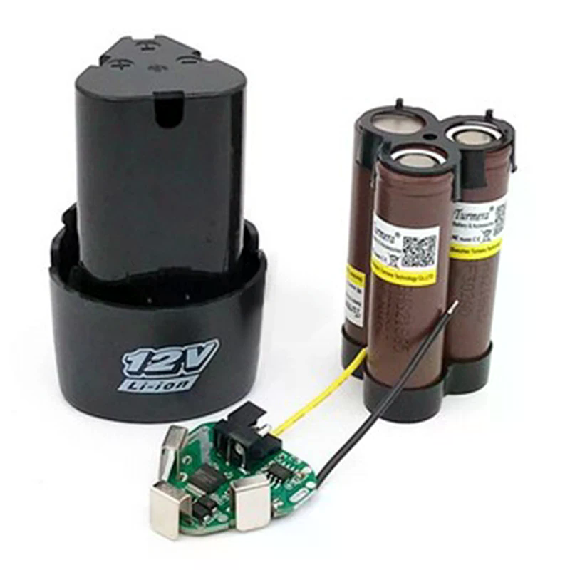1Pc 12V 18650 리튬 배터리 케이스 나사 없는 - Power Tools Hardware 리뷰 및 가격