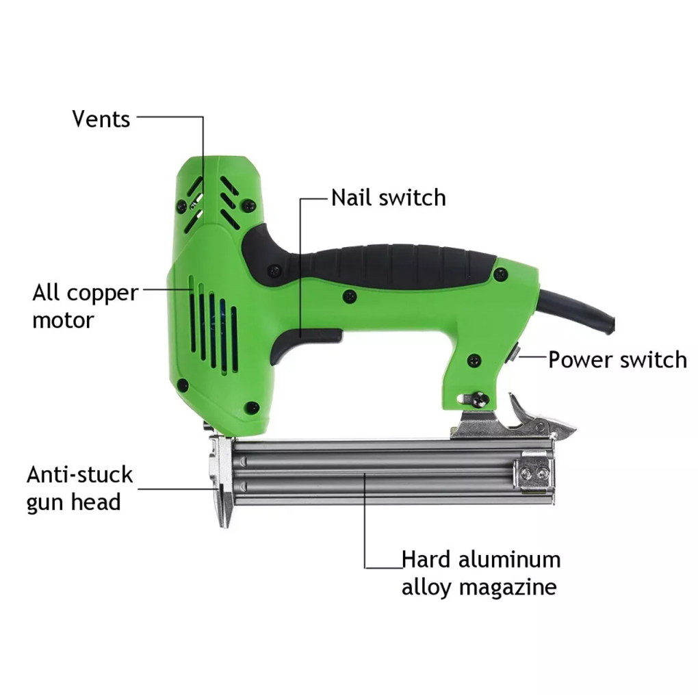 F30 전기 네일 건 스테이플러 건 1800w 목공 도 - Staple Gun Electric 리뷰 및 가격