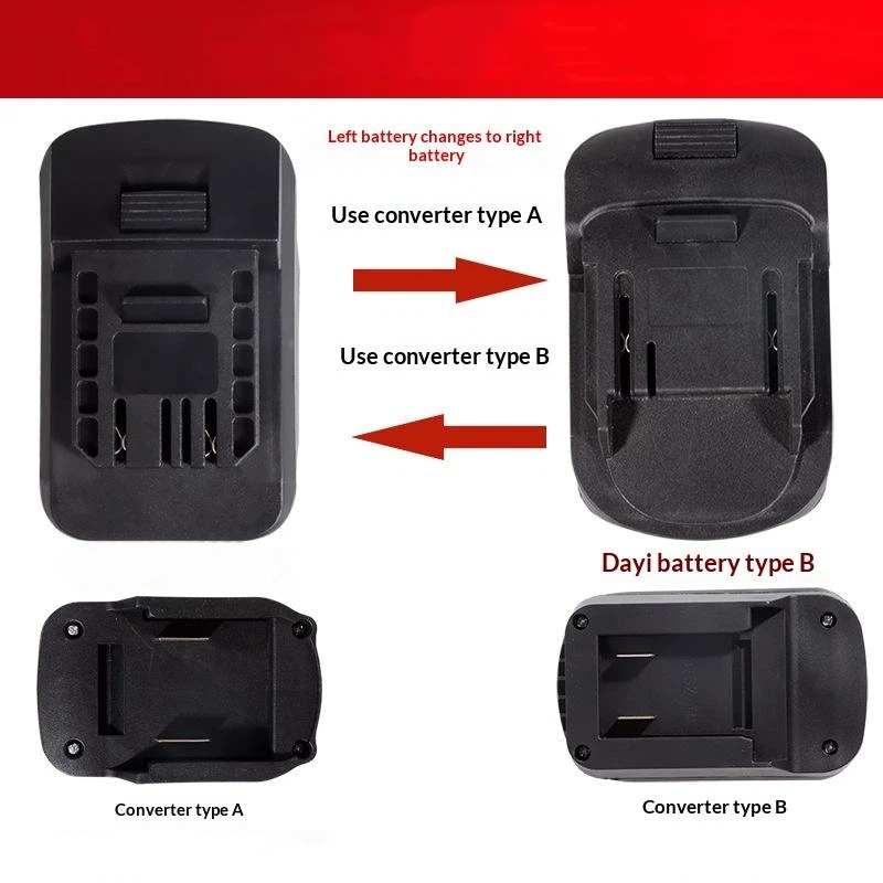 1Pcs 전동 공구 어댑터 변환기 리튬 배터리 어댑터  - Power Tools Battery Adapter 리뷰 및 가격