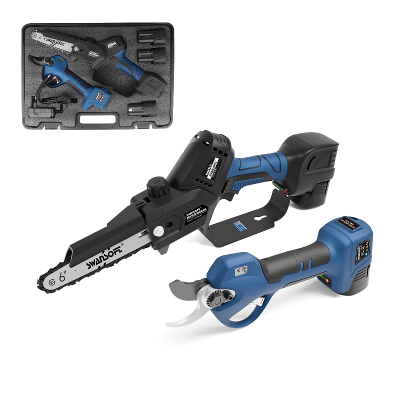 【베스트셀러】무선 브러시리스 전기 전정가위 및 전기톱  - Power Tools Set 리뷰 및 가격